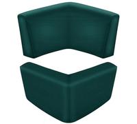 ZYBSLCSY Jacquard Stretch Coprisedile per Caravan, Carovana Copricuscino per Divano Camper con Elastica E Allacciatura,Fodere per RV Panchina (Green,W100-120cm,D40-50cm)