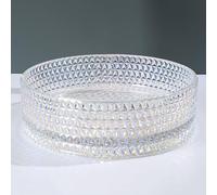 ZYCDP Lavello Per Bagno Rotondo Lavandino Bagno Da Appoggio Vetro Senza Foro Rubinetto Colore