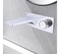 ZYCDP Rubinetto Bagno Lavabo Incasso Monocomando Miscelatore Bagno Lavabo Caldo Freddo Cromo