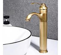 ZYCDP Rubinetto Lavabo Vintage Miscelatore Monocomando Vintage Miscelatore Vintage per Lavabo Bagno Rubinetto Acqua Calda Fredda, Antico, Alto