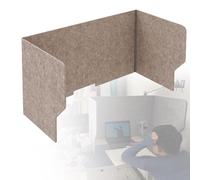ZYCHSJXA Divisorio da scrivania Pieghevole con Schermo per la Privacy e Pannello Acustico, 60 80 100 120 cm, Protezione per la scrivania per casa, uffici, biblioteche, aule Scolastiche, Sal
