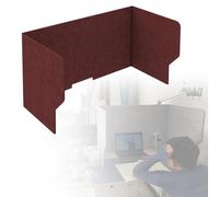ZYCHSJXA Divisorio da scrivania Pieghevole con Schermo per la Privacy e Pannello Acustico, 60 80 100 120 cm, Protezione per la scrivania per casa, uffici, biblioteche, aule Scolastiche, Sal