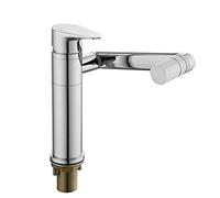 ZYCHSJXA Miscelatore per lavabo di Marca, Rubinetto a Sollevamento Caldo/Freddo in Rame, 360°, Spesso, Girevole, per Bagno, lavabo rialzato, Villa, Club House, Rubinetto dell'Acqua (dimensi