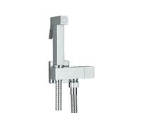ZYCHSJXA Rubinetto Bidet Singolo con doccetta a spruzzo per Doccia e Lavaggio, Miscelatore per Bagno, Rubinetto Quadrato per Acqua (Cromo A)
