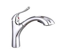 ZYCHSJXA Rubinetto da Cucina, Rubinetto da Cucina, Rubinetto per lavabo in Ottone Caldo e Freddo, Rubinetto a Pompa, Rubinetto a trazione, Rubinetto a restringimento, Piano del Bagno, shamp