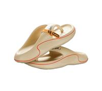 ZYDLMBJL Ciabatte da Doccia, Infradito da Spiaggia da Uomo - Sandali Estivi Casual for attività all'aperto e al Mare(Khaki,43 EU)