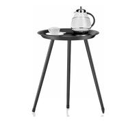 ZYDLMBJL Tavolino da caffè, Portafiori in Ferro tavolino Vintage for Divano Comodino Americano Soggiorno Tavolino angolare Rotondo Minimalista Italiano
