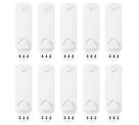 ZYEKIU 10 Pezzi Ganci Adesivi per Quadri, Ganci per Quadri Rimovibile, Chiodi Adesivi Senza Traccia, Appendi Quadri Senza Chiodi, per Appendi Cornici, Quadri, Decorazioni, Bacheche (2,7 × 7,5 cm)