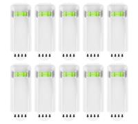 ZYEKIU 10 Pezzi Ganci Adesivi per Quadri, Ganci per Quadri Rimovibile, Chiodi Adesivi Senza Traccia, Appendi Quadri Senza Chiodi, per Appendi Cornici, Quadri, Decorazioni, Bacheche (3,7 × 8,4 cm)