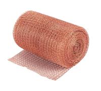 ZYEKIU 12,7cm x 6cm Rete 100% Rame Metallica Recinzioni, Anti Lumache Lumache per Orto, Rete per Recinzione e Trappola e Lumachicida, Applica a Anti Uccelli Piccioni Topi