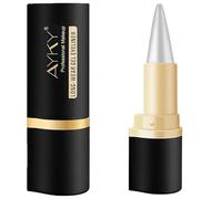 ZYEKIU 2 Pezzi Eyeliner, Penna per Eyeliner in Gel, Matita per Eyeliners Stick, Eyeliners Ad Asciugatura Rapida, Risultato a Lunga Tenuta Matte Pen di Lunga Durata Crea un Look Occhi Deciso (Argento)
