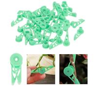 ZYEKIU 30 Pezzi Piegatrici per Piante Clip per Piante Regolabili a 360° Clip Allenamento a Basso Stress Cambiano la Direzione di Crescita per Piante Rampicanti Clip per pomodori (Verde Fluorescente)