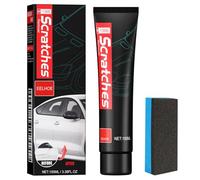 ZYEKIU Car Scratch Repair Paste con Spugna Rimuovi Graffi per Veicoli, Pasta per Riparazione Graffi per Auto per Carrozzeria Cancella Graffi Profondi per Auto per Tutti i Tipi di Veicoli 100ML