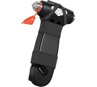 ZYEKIU Rompi Vetro Auto Emergenza, Taglia Cinture di Sicurezza e Rompivetro, Strumento di Fuga di Emergenza 3 in 1, Martelli di Emergenza per Finestre Adatto a Vari Veicoli (Nero)