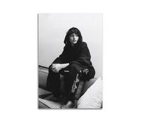 Zyfene Finn Wolfhard - Stampa artistica da parete in bianco e nero, stampa artistica su tela, decorazione moderna per la casa, 30 x 45 cm