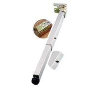 ZYFH8992 1 pz Gamba Tavolo Regolabile Piedini da Barra Tavolo In acciaio inox Piede per mobili Retrattile per Gabinetto Tavoli da Pranzo Gambe di supporto pieghevoli (100cm)