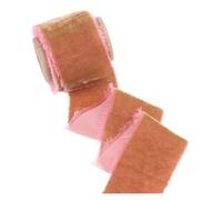 ZYFHYU 1 m/rotolo di nastro velluto fatto a mano fai da te for torta, regalo, decorazione, invito nozze, braccialetto, fiore per confezioni regalo, fiocchi per capelli, cucito(Color 8)
