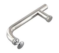 ZYFHYU Applicazione for porta doccia in vetro Trattamento spazzolato Facile installazione Maniglia Acciaio inossidabile per box doccia, bagno con doccia