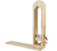 ZYFHYU Cucitura in Pelle Pony Fai da Te Morsetto for Cucitura in Cavallo Strumenti Artigianali in in Legno for Cavallo Strumento for a Mano per Cuciture in Pelle(1PCS)