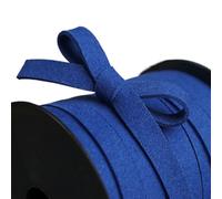 ZYFHYU Flat Suede Braided Cord Leather Belt for Jewelry Making DIY Handmade Bracelet Cords 5yards 10MM per lavori Artigianali, Gioielli, Braccialetti INT(11 Blue)