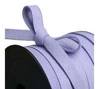 ZYFHYU Flat Suede Braided Cord Leather Belt for Jewelry Making DIY Handmade Bracelet Cords 5yards 10MM per lavori Artigianali, Gioielli, Braccialetti INT(09 Light Purple)