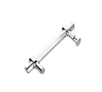 ZYFHYU Maniglie for porta doccia da 145 mm, pomello for doccia, maniglia for porta in vetro for bagno, distanza foro regolabile, maniglia for doccia per box doccia, bagno con doccia(Color 2)
