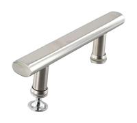 ZYFHYU Maniglie for porte doccia in acciaio inox cromato for box doccia da 225 mm per box doccia, bagno con doccia