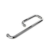 ZYFHYU Maniglie for porte doccia, pomello for doccia, maniglia for doccia in acciaio inox, porte in vetro for bagno, maniglia a L 425x225 mm per box doccia, bagno con doccia(Color 1)