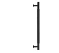 ZYFHYU Maniglie for porte zigrinate in ottone, porta doppia, legno, bagno con doccia, lato singolo, doppio, oro opaco, nero per box doccia, bagno con doccia(P1-QBCF-8XL)