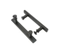 ZYFHYU Pomelli for porte doccia in acciaio inox cromato, maniglie for porte doccia for box doccia, maniglia di ricambio da 145 mm per box doccia, bagno con doccia