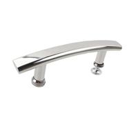 ZYFHYU Pomello For Doccia, Bracciolo, Maniglia Porta, Cabina, Foro Arco, Distanza 145 Mm, Argento per box doccia, bagno con doccia