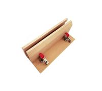 ZYFHYU Strumento di Cucitura a Mano for Artigianato in Pelle, Morsetto da Tavolo Orizzontale in Legno for Cintura in, Clip Fai Te, Cavallo, Pony per Cuciture in Pelle(Wood Clamp)