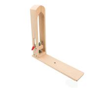 ZYFHYU Strumento di Cucitura a Mano for Artigianato in Pelle, Morsetto da Tavolo Orizzontale in Legno for Cintura in, Clip Fai Te, Cavallo, Pony per Cuciture in Pelle(Wooden Clip Vertical)