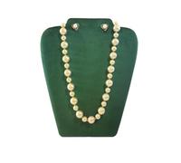 ZYFHYU Supporto per collane a Busto Jewelry Display Stand Foldable Necklace Bust Easel Organizer for Shows Pendant Bracelet Chain Rack Trinkets(Green)