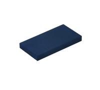 ZYFHYU Supporto per collane a Busto Window Jewelry Display Props Blue Velvet Leather Portrait Neck Necklace Live Rack(15 * 8 * 1.5cm)