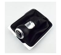 ZYftoi Sostituzione del pomello del cambio 6 per Speed Leather Car Manual Gear MT Pomello del cambio Gaitor Boot, per B6 DropShip Dropshipping(Nero,6 speed)