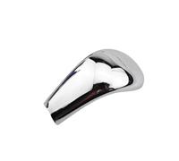 ZYftoi Sostituzione del pomello del cambio Auto Testa Ingranaggi Pomello Del Cambio Della Copertura Trim Adesivi Accessori per Xtrail Per Rogue T32 per QASHQAI J11 2014 2018(Glossy Silver)