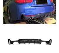 Zyfwzc Diffusore Spoiler per Paraurti Posteriore per Auto ABS per BMW 4 Series F32 F33 F36 M 2014-2020,Labbro di Protezione Paraurti,Kit Carrozzeria,Carbon Fiber Look