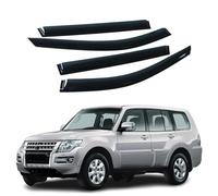 Zyfwzc Protezione per Deflettore Antipioggia per Auto per Mitsubishi Montero Pajero V60 2000-2021,deflettore Antivento per Finestrino Laterale Porta Anteriore+Posteriore