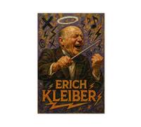 ZYGNBHL Direttore d'orchestra Erich_Kleiber Poster per l'estetica della stanza, poster artistico da parete su tela e stampa senza cornice, 50,8 x 76,2 cm