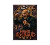 ZYGNBHL Direttore d'orchestra Hans_Rosbaud Poster su tela per camera da letto, decorazione sportiva, paesaggio per ufficio, camera da letto, regalo, senza cornice, 30,5 x 45,7 cm