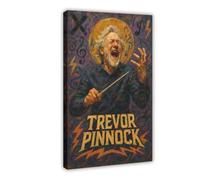 ZYGNBHL Direttore d'orchestra Trevor_Pinnock Poster Stampa su tela per camera di ragazzi e adolescenti, stampa su tela, 61 x 91,4 cm