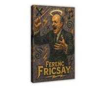 ZYGNBHL Direttore Ferenc_Fricsay Art Wall Decoration Poster Famiglia Bar Ristorante Garage Cafe Cartello artistico Cornice regalo 30,5 x 45,7 cm