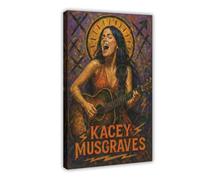 ZYGNBHL Poster artistico da parete con cantante country Kacey_Musgraves per l'estetica della stanza, 40,6 x 61 cm
