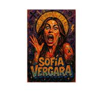 ZYGNBHL Poster da parete su tela con stampa comica Sofia_Vergara, per estetica, 50,8 x 76,2 cm