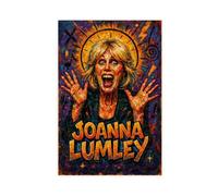 ZYGNBHL Poster decorativo da parete con comico Joanna_Lumley, per bar, ristorante, garage, caffetteria, regalo, senza cornice, 30,5 x 45,7 cm
