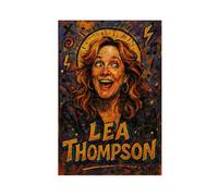 ZYGNBHL Poster della comica Lea_Thompson su tela per camera da letto, decorazione per ufficio, camera da letto, regalo, senza cornice, 50,8 x 76,2 cm