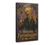 ZYGNBHL Poster per l'estetica della stanza del direttore d'orchestra Wilhelm_Furtwängler, poster su tela da parete e cornice 50,8 x 76,2 cm