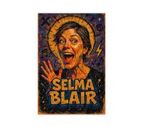 ZYGNBHL Poster su tela del comico Selma_Blair, decorazione da parete per camera da letto, ufficio, camera, regalo, senza cornice, 40,6 x 61 cm