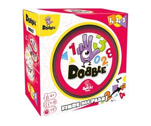 Zygomatic, Dobble 1,2,3, Eco-Sleeves, Gioco di Carte, 1-5 Giocatori, dai 3+ Anni, 10 Minuti, Tedesco